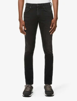CITIZENS OF HUMANITY London Slim-fit Tapered Stretch-denim Jeans 10 CITIZENS OF HUMANITY London Slim-fit Tapered Stretch-denim Jeans -Gentlemen Style Shop R03834517 DARKSTORM ALT02