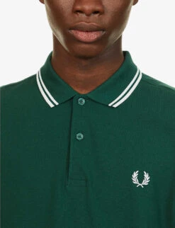 Fred Perry Logo-embroidered Cotton-piqué Polo Shirt 11 Fred Perry Logo-embroidered Cotton-piqué Polo Shirt -Gentlemen Style Shop R03836480 IVY ALT04