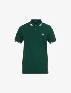 Fred Perry Logo-embroidered Cotton-piqué Polo Shirt