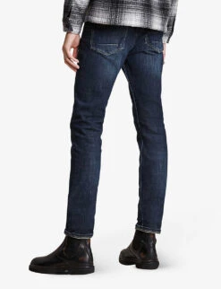 AllSaints Rex Slim-fit Stretch-denim Jeans -Gentlemen Style Shop R03861339 INDIGO ALT03
