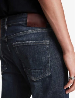 AllSaints Rex Slim-fit Stretch-denim Jeans -Gentlemen Style Shop R03861339 INDIGO ALT04