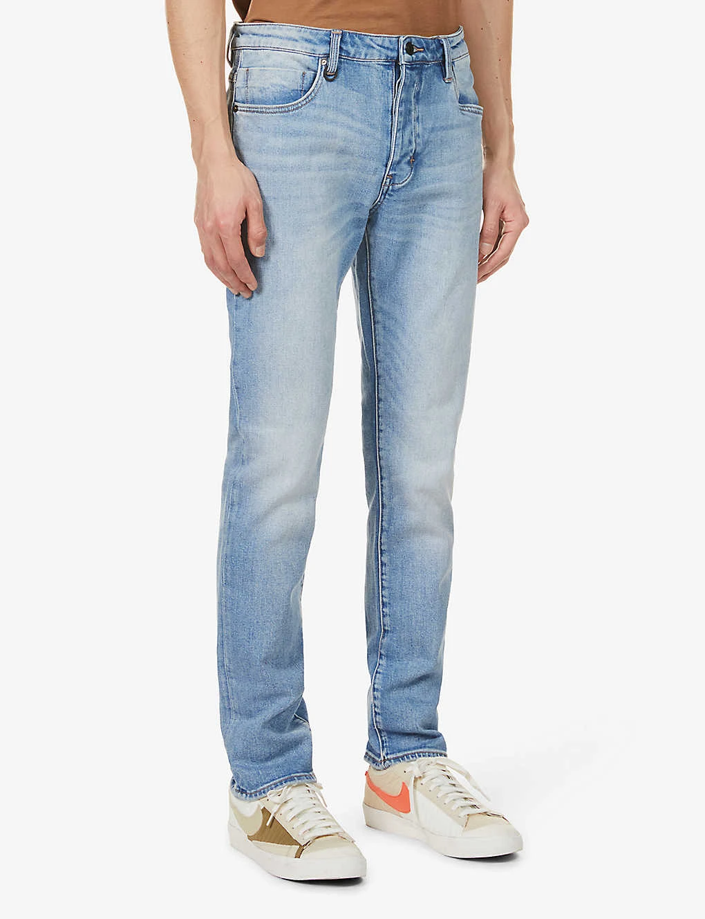 NEUW Lou Tapered Mid-rise Stretch-cotton Denim Jeans 5 NEUW Lou Tapered Mid-rise Stretch-cotton Denim Jeans - Image 3