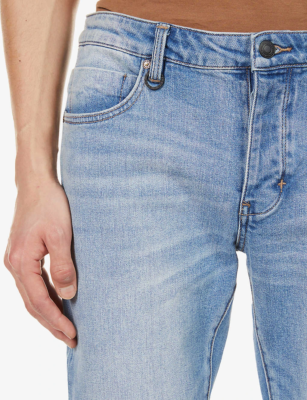 NEUW Lou Tapered Mid-rise Stretch-cotton Denim Jeans 7 NEUW Lou Tapered Mid-rise Stretch-cotton Denim Jeans - Image 5