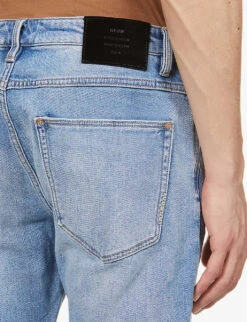 NEUW Lou Tapered Mid-rise Stretch-cotton Denim Jeans 13 NEUW Lou Tapered Mid-rise Stretch-cotton Denim Jeans -Gentlemen Style Shop R03882388 FAZER ALT05