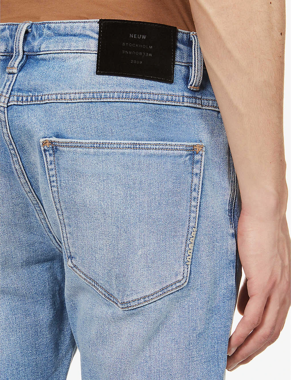 NEUW Lou Tapered Mid-rise Stretch-cotton Denim Jeans 8 NEUW Lou Tapered Mid-rise Stretch-cotton Denim Jeans - Image 6