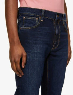 Nudie Jeans Lean Dean Slim-fit Tapered-leg Stretch-denim Jeans 13 Nudie Jeans Lean Dean Slim-fit Tapered-leg Stretch-denim Jeans -Gentlemen Style Shop R03895907 NEWINK ALT04