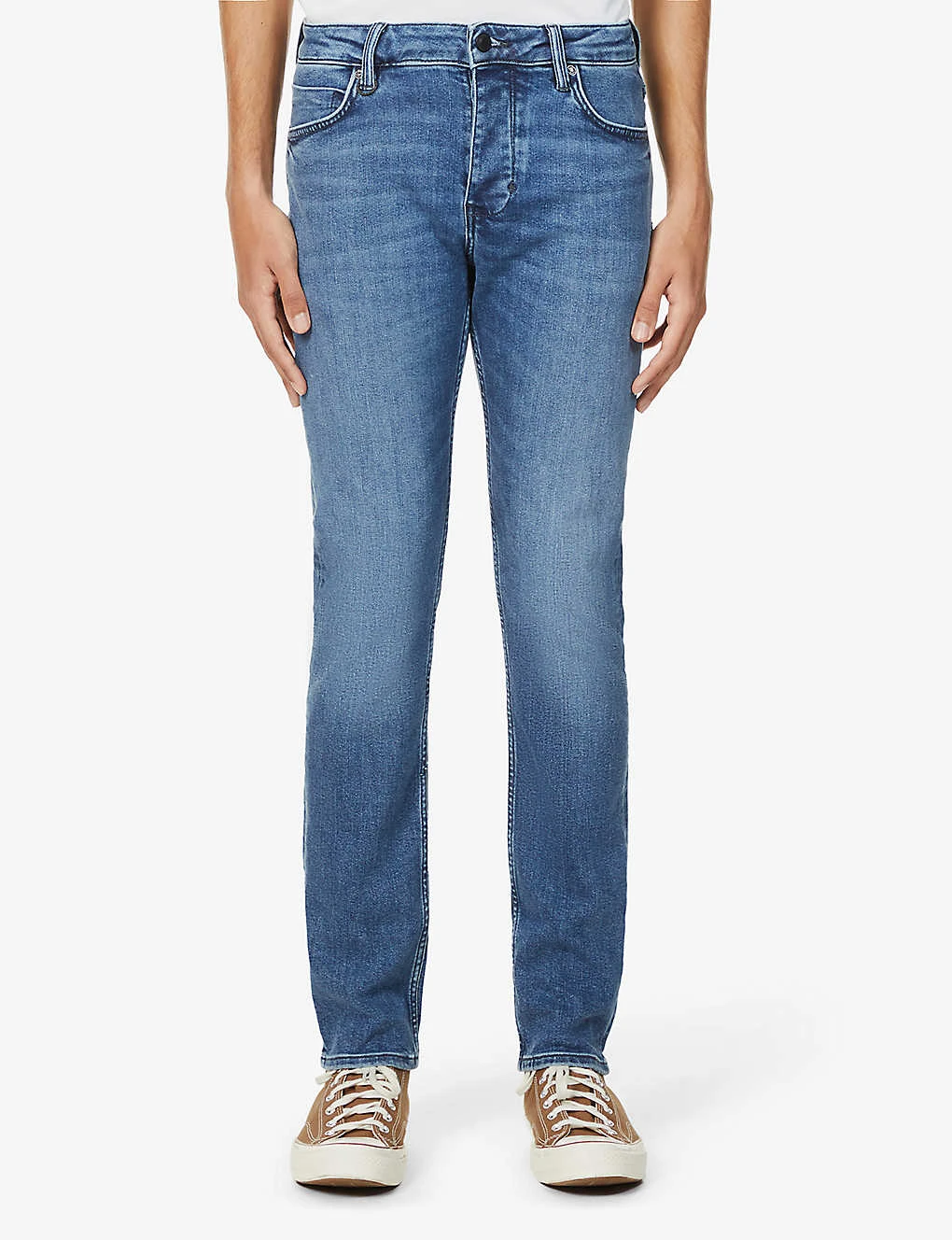 NEUW Iggy Slim-fit Straight-leg Cotton-blend Jeans 5 NEUW Iggy Slim-fit Straight-leg Cotton-blend Jeans - Image 3