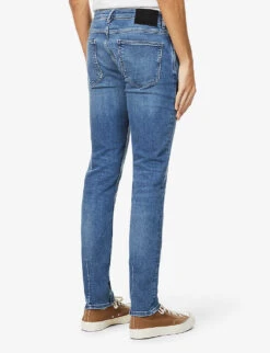 NEUW Iggy Slim-fit Straight-leg Cotton-blend Jeans 12 NEUW Iggy Slim-fit Straight-leg Cotton-blend Jeans -Gentlemen Style Shop R03923413 ARTFUL ALT03