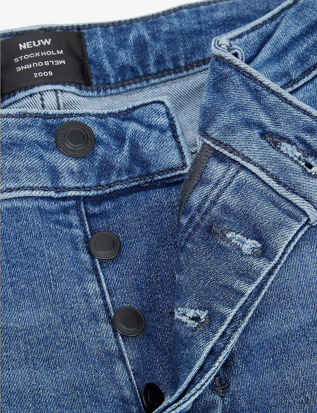 NEUW Iggy Slim-fit Straight-leg Cotton-blend Jeans 9 NEUW Iggy Slim-fit Straight-leg Cotton-blend Jeans - Image 7