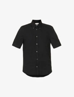 Alexander McQueen Brad Pitt Slim-fit Stretch-cotton Shirt