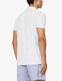 ORLEBAR BROWN Terry Towelling Cotton Polo Shirt 10 ORLEBAR BROWN Terry Towelling Cotton Polo Shirt -Gentlemen Style Shop R03935126 WHITE ALT03