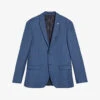 Ted Baker Camdejs Single-breasted Slim-fit Wool Suit Jacket -Gentlemen Style Shop R03939847 LTBLUE M
