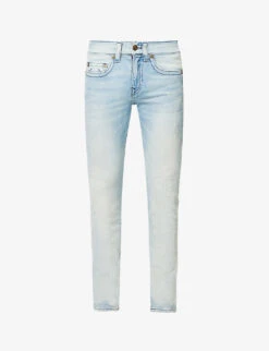 True Religion Tony Slim-leg Mid-rise Stretch-denim Jeans
