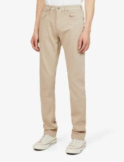 Paige Slim Straight-leg Stretch-denim Jeans 11 Paige Slim Straight-leg Stretch-denim Jeans -Gentlemen Style Shop R03948698 TOASTEDALMOND ALT02