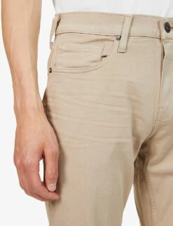 Paige Slim Straight-leg Stretch-denim Jeans 13 Paige Slim Straight-leg Stretch-denim Jeans -Gentlemen Style Shop R03948698 TOASTEDALMOND ALT04