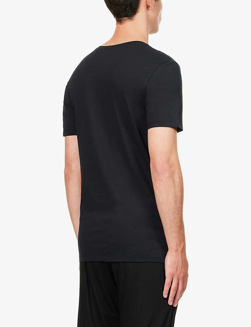 HANRO Basics Stretch-cotton T-shirt 6 HANRO Basics Stretch-cotton T-shirt - Image 4