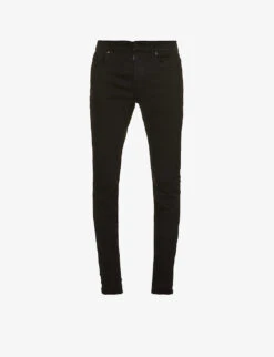 7 For All Mankind Paxtyn Luxe Performance Skinny Stretch-denim Jeans