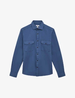Reiss Arlo Patch-pocket Cotton Overshirt