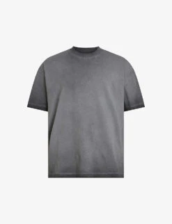 AllSaints Parc Faded-wash Cotton T-shirt