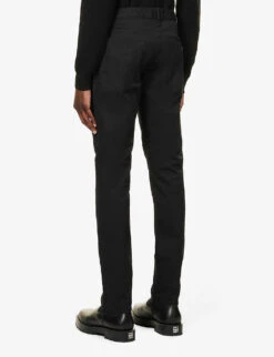 Emporio Armani J06 Gab Straight-leg Mid-rise Stretch-denim Jeans -Gentlemen Style Shop R03981646 NERO ALT03