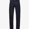 Emporio Armani Micro Dot Slim-fit Mid-rise Cotton-blend Jeans -Gentlemen Style Shop R03981648 BLU M