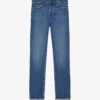 THE KOOPLES Slim-fit Faded Stretch-denim Jeans 1 THE KOOPLES Slim-fit Faded Stretch-denim Jeans -Gentlemen Style Shop R03989385 BLUE6 M