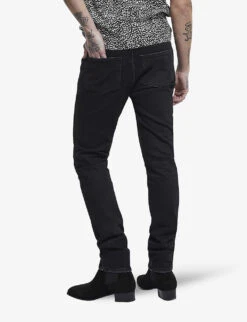 THE KOOPLES Slim-leg Stretch-denim Jeans -Gentlemen Style Shop R03989391 BLA55 ALT03