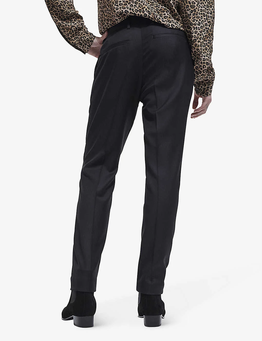 THE KOOPLES Slim-fit Straight-leg Wool Suit Trousers 6 THE KOOPLES Slim-fit Straight-leg Wool Suit Trousers - Image 4