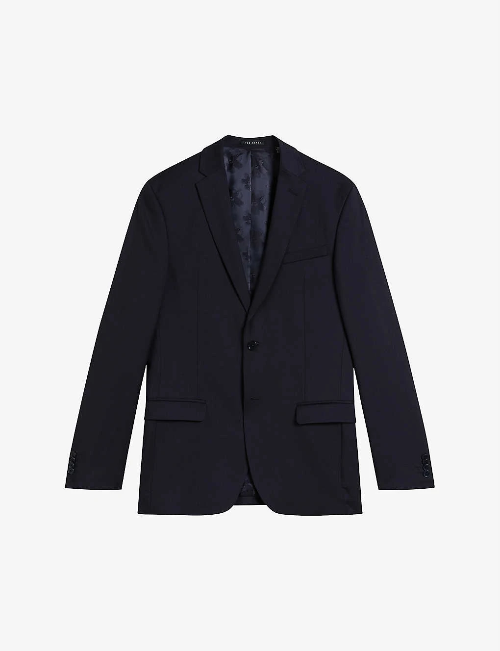 Ted Baker Skyejes Single-breasted Slim-fit Wool Blazer 3 Ted Baker Skyejes Single-breasted Slim-fit Wool Blazer