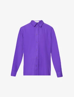 Unisex Amethyst Cashmere Shirt