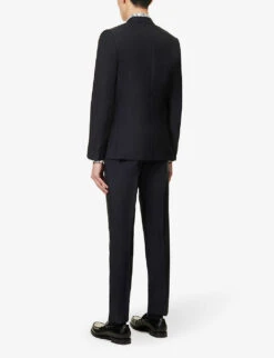 PAUL SMITH Soho-fit Wool And Mohair-blend Suit -Gentlemen Style Shop R04069913 VERYDARKNAVY ALT03