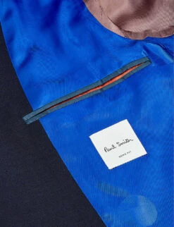 PAUL SMITH Soho-fit Wool And Mohair-blend Suit -Gentlemen Style Shop R04069913 VERYDARKNAVY ALT04