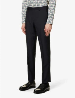 PAUL SMITH Soho-fit Wool And Mohair-blend Suit -Gentlemen Style Shop R04069913 VERYDARKNAVY ALT07