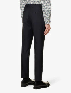 PAUL SMITH Soho-fit Wool And Mohair-blend Suit -Gentlemen Style Shop R04069913 VERYDARKNAVY ALT08