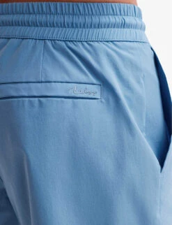 Reiss Beach Elasticated-waist Stretch-woven Swim Shorts -Gentlemen Style Shop R04080318 ROYALBLUE ALT05