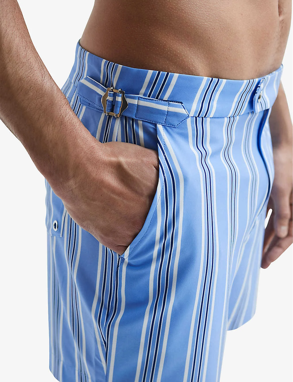 Reiss Palm Recycled Polyester-blend Swim Shorts 7 Reiss Palm Recycled Polyester-blend Swim Shorts - Image 5