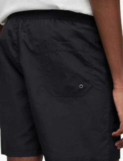 AllSaints Logo-print Swim Shorts -Gentlemen Style Shop R04081346 JETBLACK ALT05