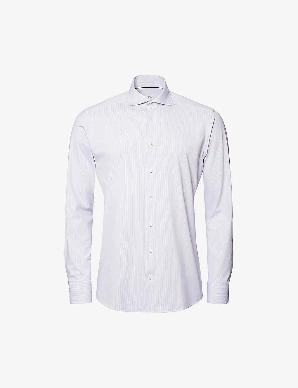 ETON Business Micro-dot Slim-fit Stretch-jersey Shirt 3 ETON Business Micro-dot Slim-fit Stretch-jersey Shirt