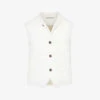 ELEVENTY Quilted Padded Wool-bend Gilet -Gentlemen Style Shop R04082503 IVORY M