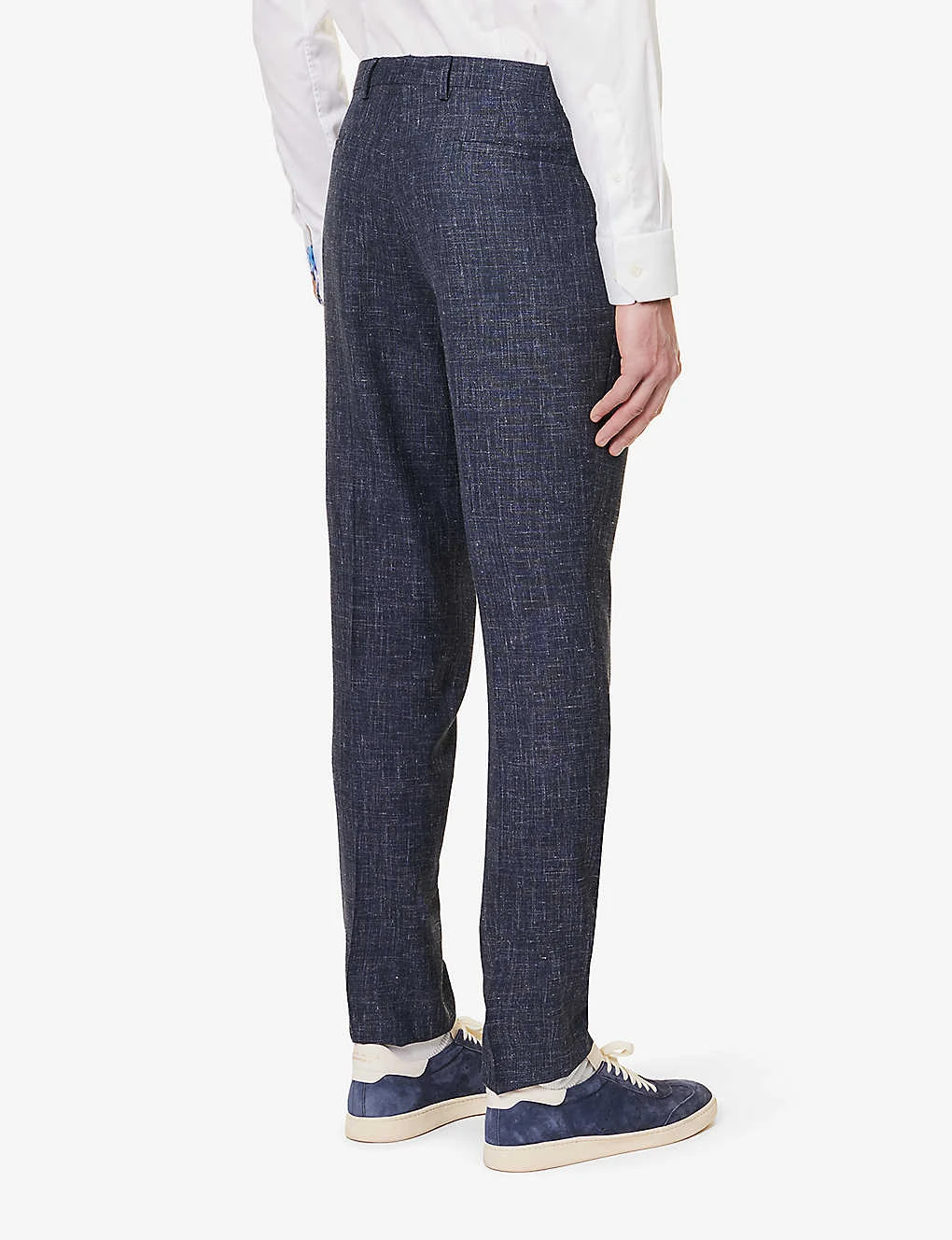 ELEVENTY Single-breasted Wool, Silk And Linen-blend Suit 10 ELEVENTY Single-breasted Wool, Silk And Linen-blend Suit - Image 8