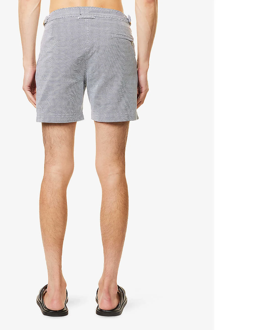 ORLEBAR BROWN Bulldog Geometric-print Mid-rise Swim Shorts 6 ORLEBAR BROWN Bulldog Geometric-print Mid-rise Swim Shorts - Image 4