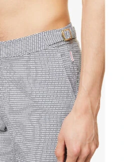 ORLEBAR BROWN Bulldog Geometric-print Mid-rise Swim Shorts 11 ORLEBAR BROWN Bulldog Geometric-print Mid-rise Swim Shorts -Gentlemen Style Shop R04085772 NAVYCLOUD ALT04