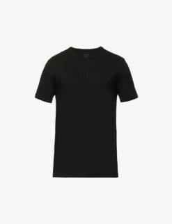 Falke Regular-fit Crewneck Stretch-cotton T-shirt