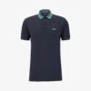 Boss Athleisure Logo-print Cotton Polo Shirt