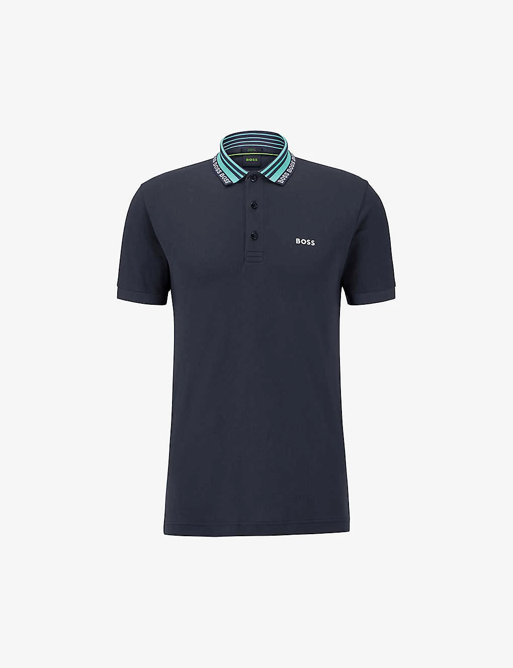Boss Athleisure Logo-print Cotton Polo Shirt 3 Boss Athleisure Logo-print Cotton Polo Shirt