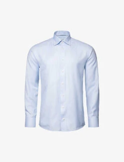 ETON Contemporary-fit Stretch Cotton-blend Shirt