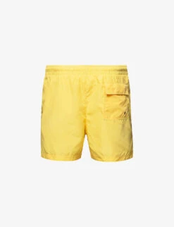 ETON Flap-pocket Regular-fit Swim Shorts -Gentlemen Style Shop R04088575 ORANGE ALT02