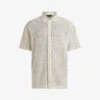 AllSaints Munroe Stripe-pattern Relaxed-fit Organic-cotton Shirt 1 AllSaints Munroe Stripe-pattern Relaxed-fit Organic-cotton Shirt -Gentlemen Style Shop R04091522 CHALKWHITE M