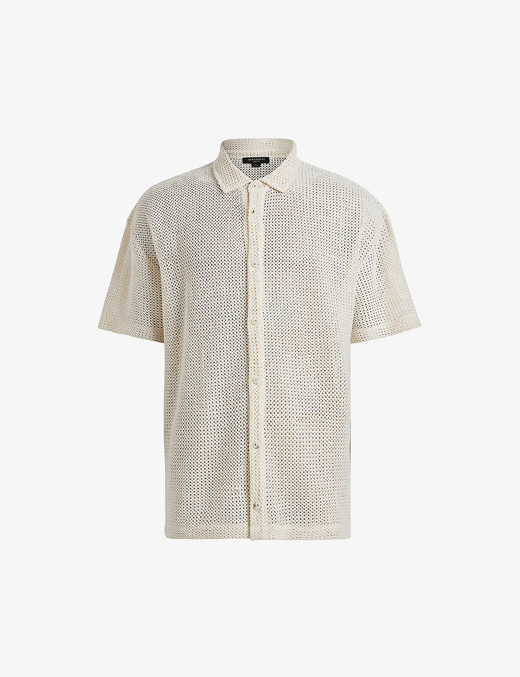 AllSaints Munroe Stripe-pattern Relaxed-fit Organic-cotton Shirt 3 AllSaints Munroe Stripe-pattern Relaxed-fit Organic-cotton Shirt