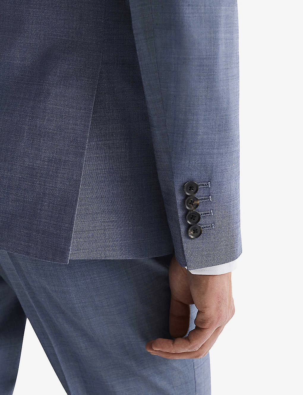 Reiss Wish Slim-fit Stretch Wool-blend Blazer 8 Reiss Wish Slim-fit Stretch Wool-blend Blazer - Image 6